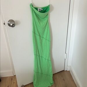Princess Polly Green Maxi Dress